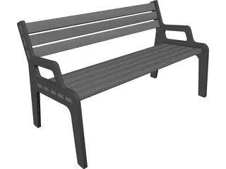 Bench 3D Model