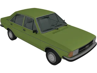 Audi 80 [B1] (1976) 3D Model