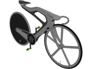 Road Bike Concept 3D Model