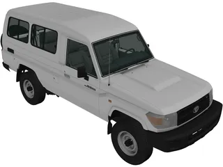 Toyota Land Cruiser (2010) 3D Model