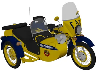 Ural M67-36-P (1976) 3D Model