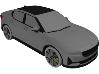 Polestar 2 (2020) 3D Model