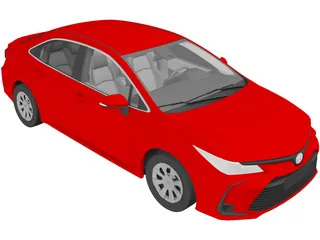 Toyota Corolla (2019) 3D Model
