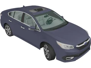 Subaru Legacy Touring (2020) 3D Model