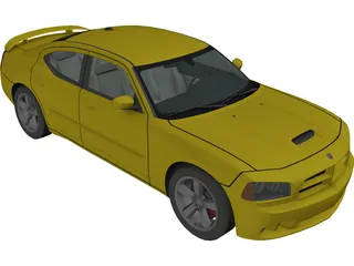 Dodge Charger SRT8 (2007) 3D Model