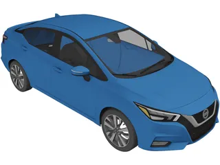 Nissan Almera (2021) 3D Model