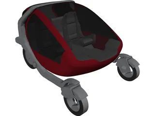 MIT POD Car 3D Model