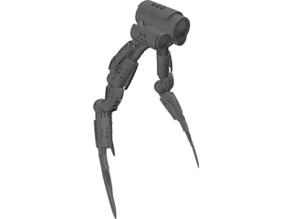 Robot Tripod Guerre des Mondes 3D Model