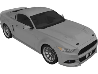 Ford Mustang GT Eleanor (2015) 3D Model