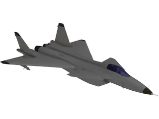 MiG-1.44 (MiG-39) 3D Model