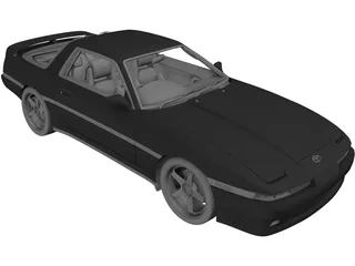 Toyota Supra (1992) 3D Model