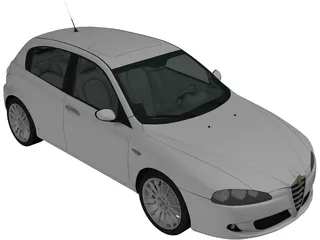 Alfa Romeo 147 (2009) 3D Model