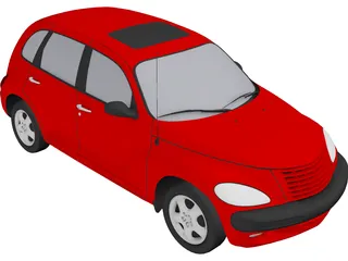 Chrysler PT Cruiser (2001) 3D Model