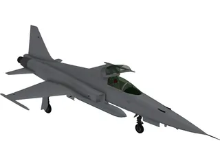 Northrop F-5E Tiger 3D Model