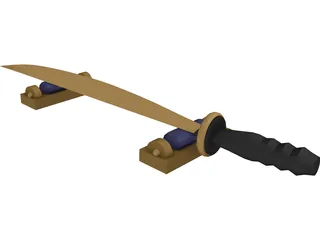 Sword Arabia 3D Model