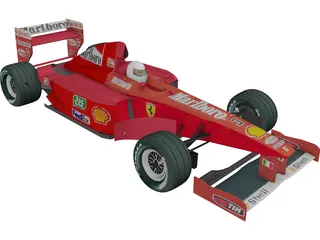 Ferrari F1 3D Model