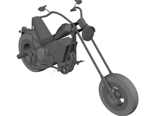 Chopper 3D Model