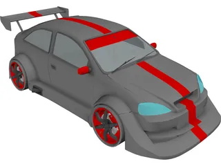 Opel [Tuned] 3D Model
