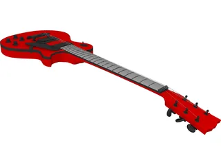 Gibson Les Paul Guitar 3D Model