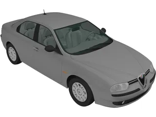 Alfa Romeo 156 (1997) 3D Model