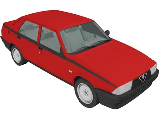 Alfa Romeo 75 (1985) 3D Model