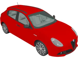 Alfa Romeo Giulietta 940 (2016) 3D Model