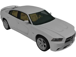 Dodge Charger LX (2011) 3D Model