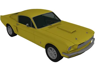 Ford Mustang Fastback (1965) 3D Model