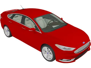Ford Fusion Titanium (2017) 3D Model