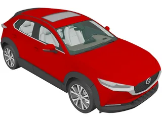 Mazda CX-30 (2020) 3D Model