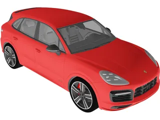 Porsche Cayenne GTS (2020) 3D Model