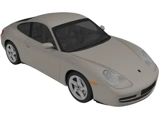 Porsche 911 Carrera (1997) 3D Model