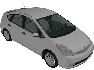 Toyota Prius (2003) 3D Model