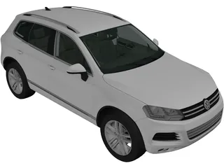 Volkswagen Touareg (2010) 3D Model