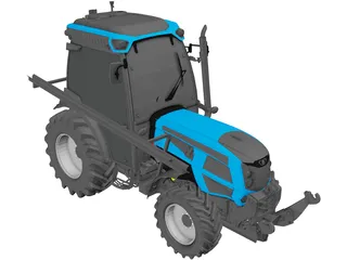 Landini REX 4 GT 3D Model