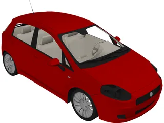 Fiat Punto 3D Model