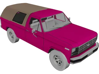 Ford F-150 (1980) 3D Model