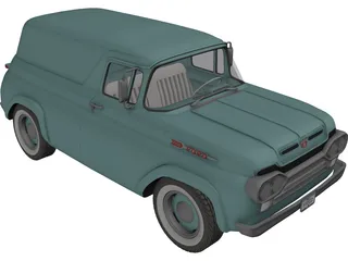Ford Panel (1960) 3D Model