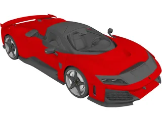 Ferrari F80 (2025) 3D Model