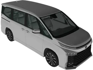 Toyota Voxy S-Z (2022) 3D Model