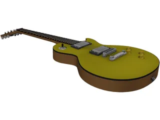 Gibson Les Paul Electric Guitar 3D Model