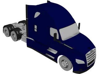 Frieghtliner Cascadia (2020) 3D Model