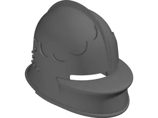 Helmet Medieval 3D Model