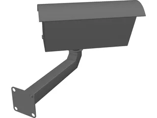 Fake Security Camera 3D Model