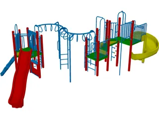 Playground Equipment 3D Model