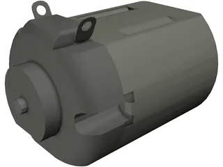 Electric Motor 3D Model