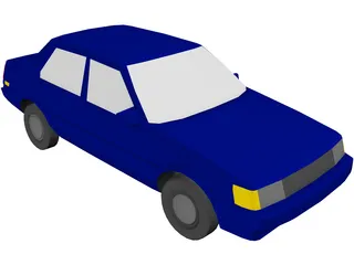 Toyota Corolla (1987) 3D Model