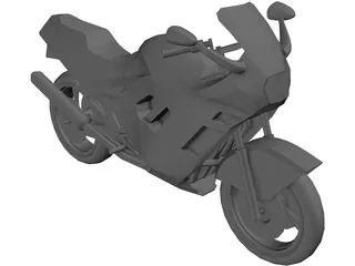 Suzuki Katana (1991) 3D Model