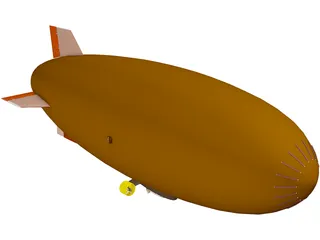 Blimp 3D Model