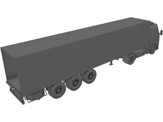 Volvo Remorque 3D Model